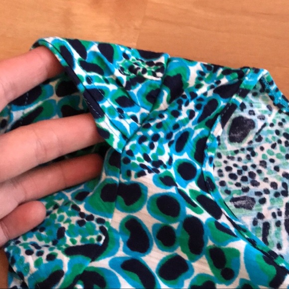 Lilly Pulitzer Knit Cap Sleeve Giraffe Top - Picture 5 of 8